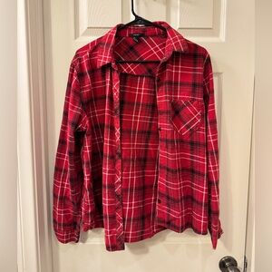 Forever 21 Red and Black Flannel